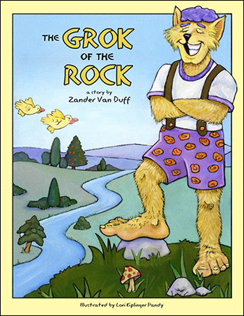 Grok of the Rock by Zander Van Duff - Eugene Roberts