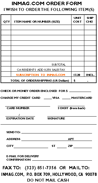 inmag.com - Book Order Form